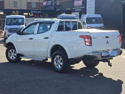 2016 Mitsubishi Triton GLX+ MQ MY16 4X4 Dual Range White