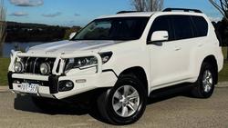 2021 Toyota Landcruiser Prado GXL GDJ150R 4X4 Dual Range Glacier White
