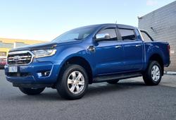 2019 Ford Ranger XLT PX MkIII MY19 4X4 Dual Range Lightning Blue