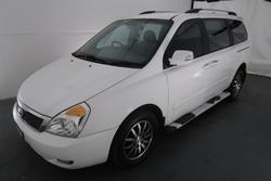 2011 Kia Grand Carnival SLi VQ MY12 Clear White
