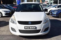 2013 Suzuki Swift GA FZ Snow White Pearl