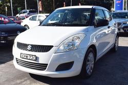 2013 Suzuki Swift GA FZ Snow White Pearl