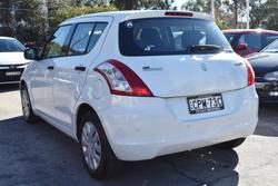 2013 Suzuki Swift GA FZ Snow White Pearl