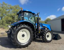 0 New Holland T6050 Pluscab Tractor W Fel