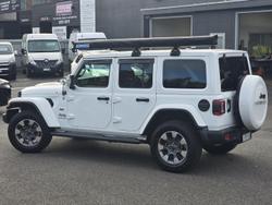 2023 Jeep Wrangler Unlimited Overland JL MY23 4X4 Dual Range Bright White