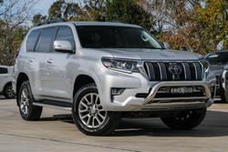 2018 Toyota Landcruiser Prado VX GDJ150R 4X4 Dual Range Silver Pearl