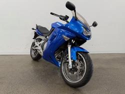 2007 Kawasaki ER-6f Blue