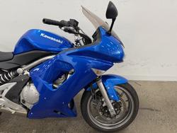 2007 Kawasaki ER-6f Blue