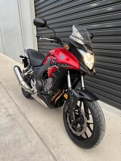 2014 Honda CB500XA CB500 Red