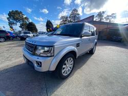 2016 Land Rover Discovery TDV6 Series 4 MY16.5 4X4 Dual Range Silver