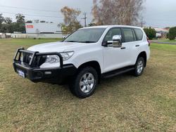 2018 Toyota Landcruiser Prado GX GDJ150R 4X4 Dual Range Glacier White