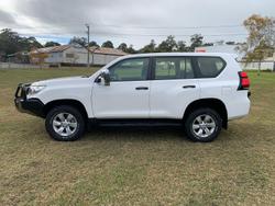 2018 Toyota Landcruiser Prado GX GDJ150R 4X4 Dual Range Glacier White