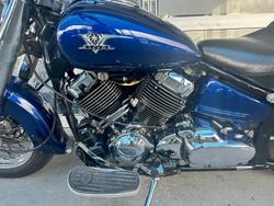 2010 Yamaha V-Star XVS650A Classic V-Star Blue