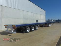 2008 Maxitrans 36 Pallet Flat Top B Double Set