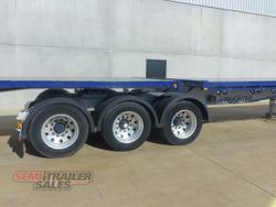 2008 Maxitrans 36 Pallet Flat Top B Double Set