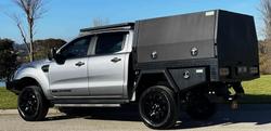 2022 Ford Ranger Wildtrak PX MkIII MY21.75 4X4 Dual Range Meteor Grey