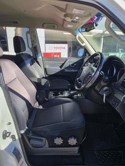 2015 Mitsubishi Pajero GLX NX MY15 4X4 Dual Range White
