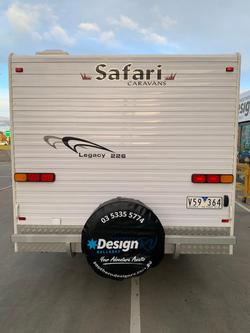 2013 Safari Caravans Legacy 226 Family Van