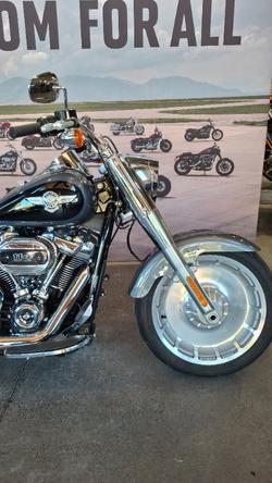 2021 Harley-davidson FLFBS FAT BOY S (114) GAUNTLET GRAY METALLIC/BLACK