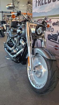 2021 Harley-davidson FLFBS FAT BOY S (114) GAUNTLET GRAY METALLIC/BLACK