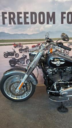 2021 Harley-davidson FLFBS FAT BOY S (114) GAUNTLET GRAY METALLIC/BLACK