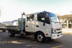 2015 Hino 300 917 Crew Cab Tipper White