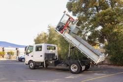 2015 Hino 300 917 Crew Cab Tipper White