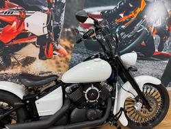 2018 Yamaha XVS650 V-STAR CUSTOM PEARL WHITE