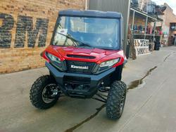 2024 KAWASAKI RIDGE HVAC ATV RED
