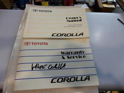 2005 Toyota Corolla Conquest ZZE122R Glacier White
