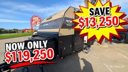 2025 JB Caravans 18' Gator X Triple Bunk Save $13,250 Was $132,500