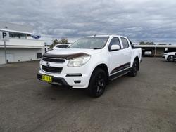 2015 Holden Colorado LS RG MY16 4x2 Summit White