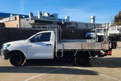 2019 Toyota Hilux Workmate TGN121R 4x2 Glacier White