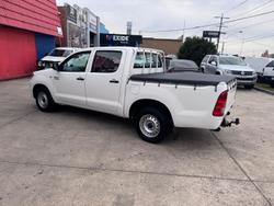 2007 Toyota Hilux SR KUN16R MY08 4x2 Glacier White