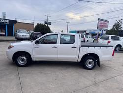 2007 Toyota Hilux SR KUN16R MY08 4x2 Glacier White