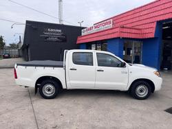 2007 Toyota Hilux SR KUN16R MY08 4x2 Glacier White