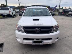 2007 Toyota Hilux SR KUN16R MY08 4x2 Glacier White