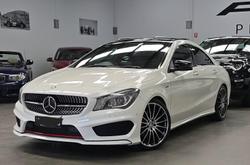 2015 Mercedes-Benz CLA-Class CLA250 Sport C117 Four Wheel Drive Cirrus White