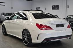 2015 Mercedes-Benz CLA-Class CLA250 Sport C117 Four Wheel Drive Cirrus White