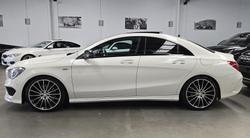 2015 Mercedes-Benz CLA-Class CLA250 Sport C117 Four Wheel Drive Cirrus White