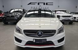 2015 Mercedes-Benz CLA-Class CLA250 Sport C117 Four Wheel Drive Cirrus White