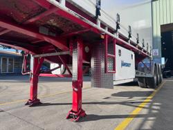 2012 Vawdrey St3 Lead A 12 Pallet Refrigerated Curtain Sider