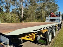 2015 Isuzu
Fyh Tilt Tray And Crane Truck, 350Hp, Auto, Only 105K Kms