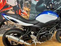 2018 Suzuki SV650AU LAMS BLUE/WHITE