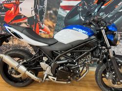 2018 Suzuki SV650AU LAMS BLUE/WHITE