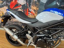 2018 Suzuki SV650AU LAMS BLUE/WHITE
