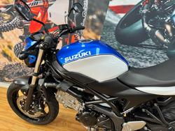 2018 Suzuki SV650AU LAMS BLUE/WHITE