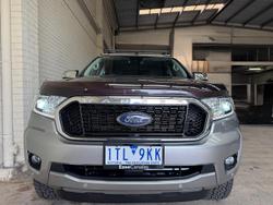 2021 Ford Ranger XLT PX MkIII MY21.25 4X4 Dual Range Meteor Grey