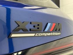 2022 BMW X3 M Competition F97 LCI 4X4 On Demand M Marina Bay Blue