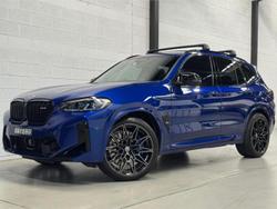 2022 BMW X3 M Competition F97 LCI 4X4 On Demand M Marina Bay Blue